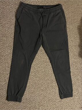 West 49 Charcoal Jogger Pants size Medium